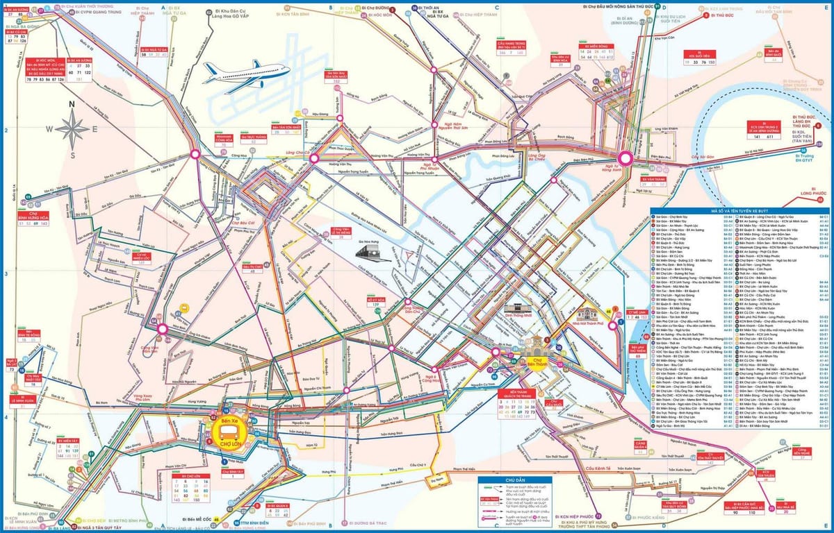 mapa miasta, Hanoi, Wietnam