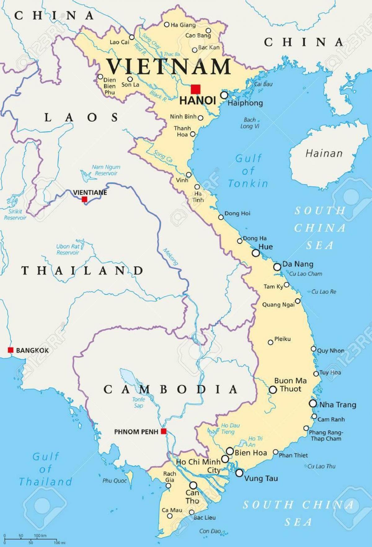 lokalizacja na mapie hanoi 