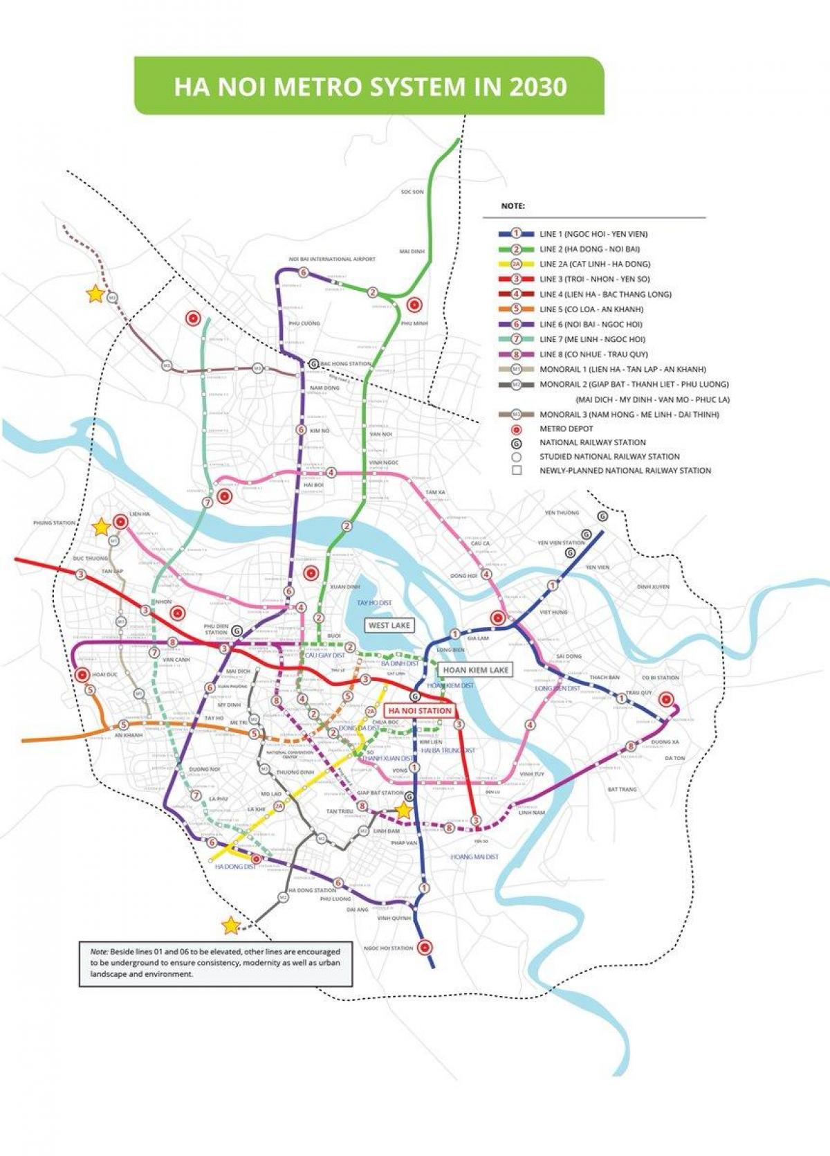 Mapie hanoi metra