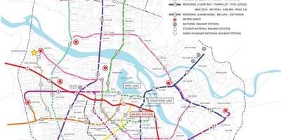 Mapie hanoi metra